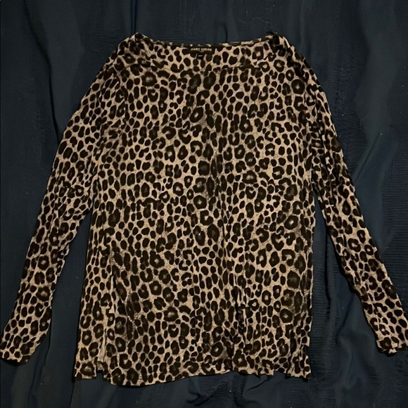 Leopard Print Women's Top - Picture 1 of 4